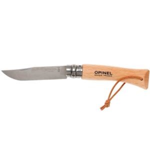 Opinel No7 nož sa kožnom vezicom
