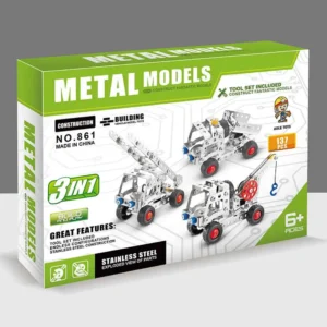 Metalni modeli za slaganje, Set 3 u 1 TY367671
