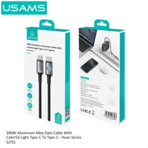 USAMS 240W Višebojni Aluminijski Kabal C-C 1.2M SJ751